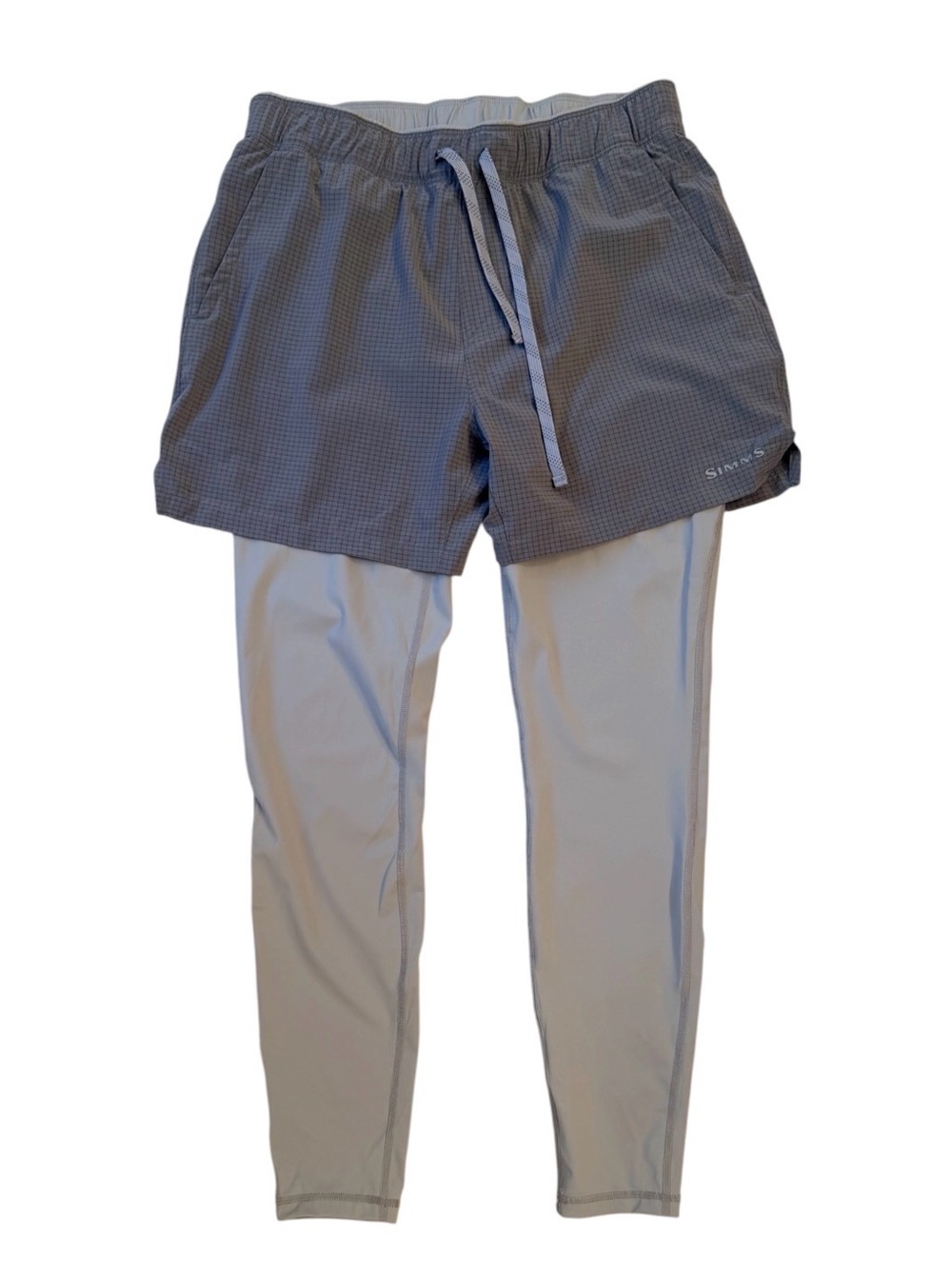 Simms Shorts with Attached Leggings Like New Latitude Bicomp Fishing  Size M